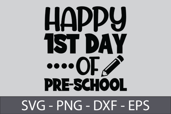 Happy 1st Day of Pre-School