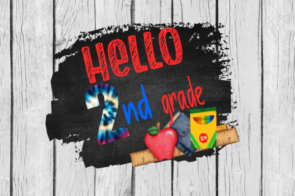 Hello 2nd Grade Sublimation Design: A Creative Back to School Solution