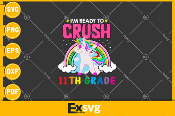 I'm Ready to Crush 11th Grade T-shirt: A Versatile Design for Creative Expression