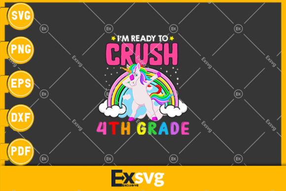I'm Ready to Crush 4th Grade T-shirt
