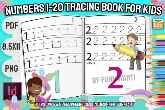 Numbers Tracing for Preschoolers