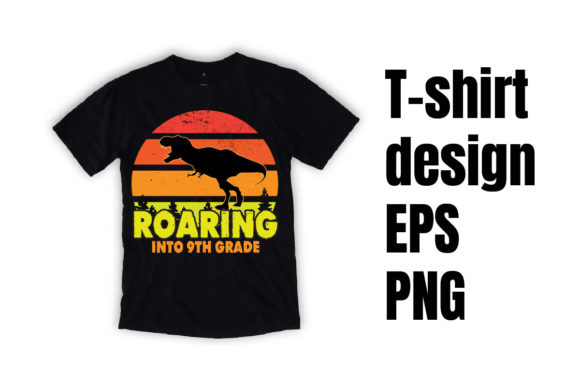 Roaring into the 9th Grade: A Creative Guide to Custom T-Shirts and Digital Files