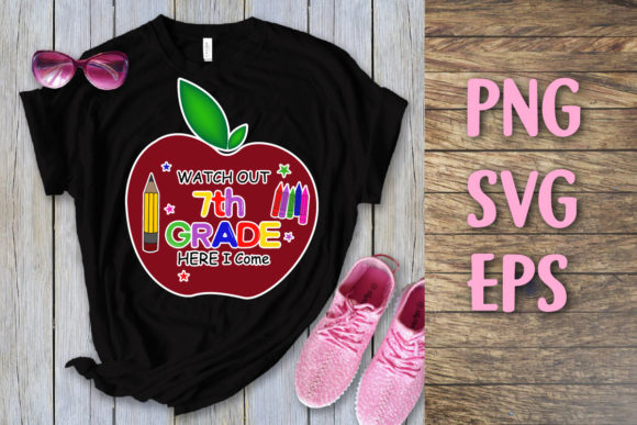 Watch Out 7th Grade Here I Come Svg: A Versatile Design for Back-to-School Enthusiasts