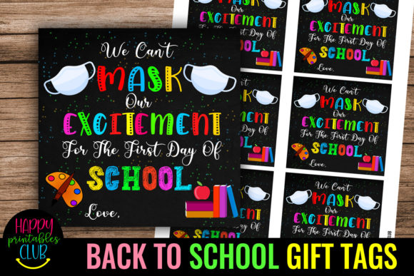 We Can't Mask Our Excitement: First Day of School